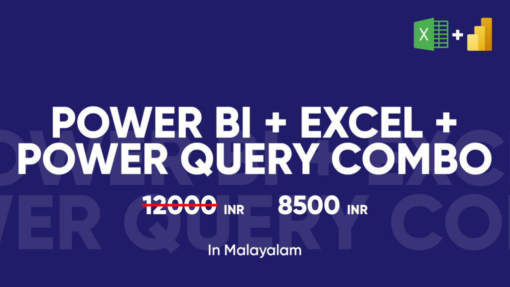 Power BI + Excel + Power Query Combo (Basic to Advance)